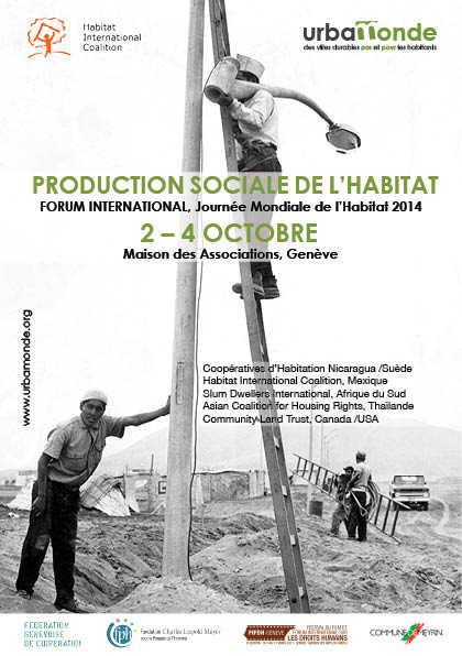 Forum International: Production Sociale de l'Habitat