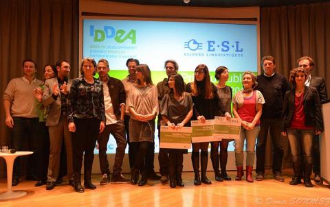 Concours Iddea; un candidat suivi par l'équipe de l'incubateur Essaim remporte le 3ème prix !