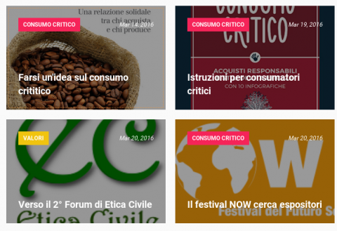 Italie: Nouvelle plateforme ESS - Economiasolidale.net