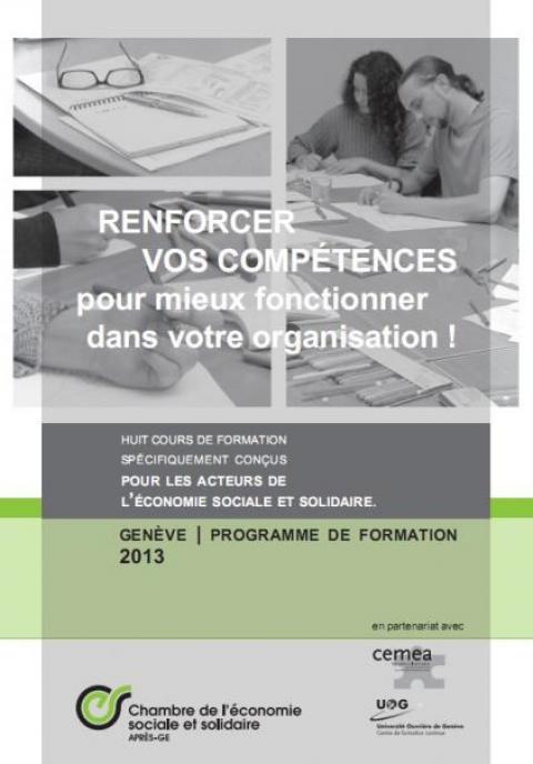 Programme de formation 2013 !