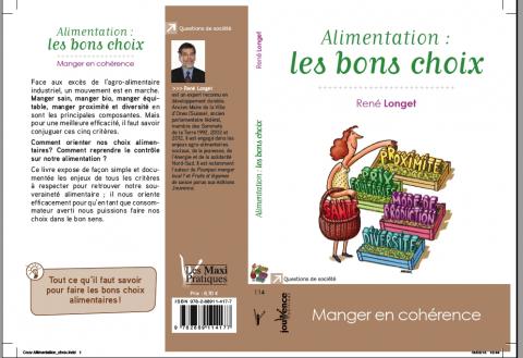 Nouvelle parution: "Alimentation les bons choix"; éditions Jouvence