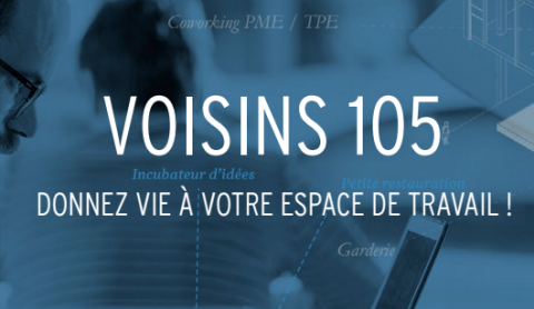 Rejoignez Voisins 105, un nouvel espace de coworking à la Praille