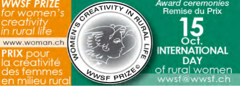 Prix WWSF 2017 pour la créativité des femmes en milieu rural - appel à candidatures