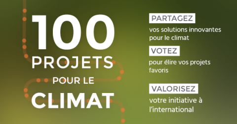 100 projets pour le climat – Votez !