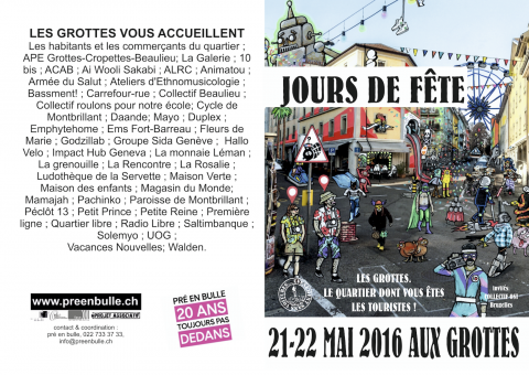 Jours de Fête aux Grottes - Alternatiba Léman