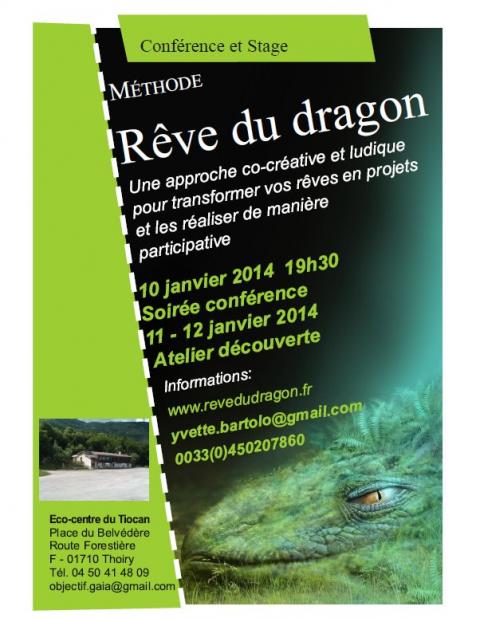 Conférence et atelier autour du rêve du Dragon