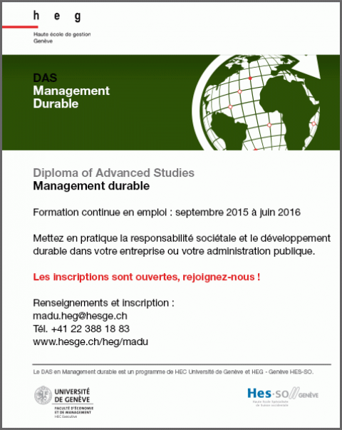 Formation en management durable 