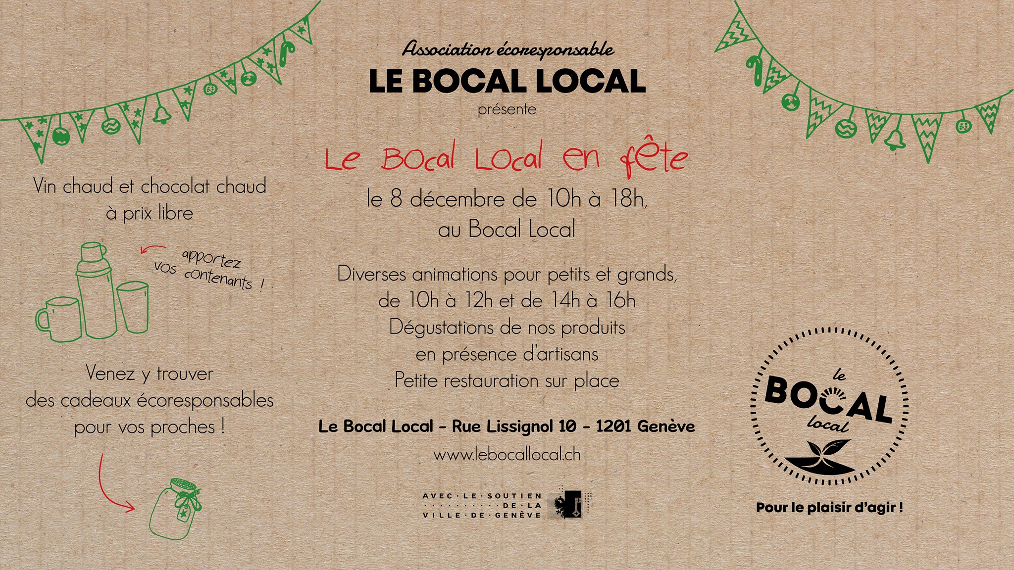 Le Bocal Local en fête! | APRES-GE - Internet