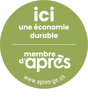 Autocollant - Ici une économie - membre d’APRÈS (png)