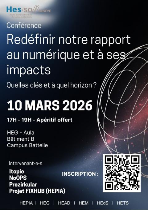 Conférence sur le numérique responsable