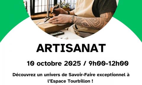 Visite guidée de l'Espace Tourbillon : Artisanat !