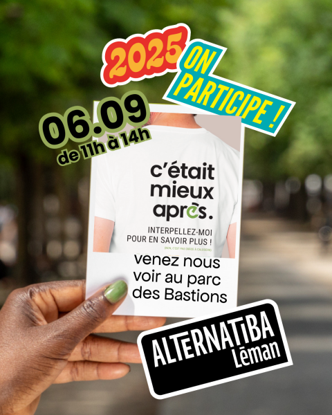 Alternatiba Léman 2025 – Le rendez-vous des alternatives