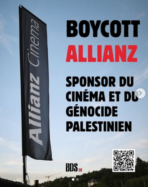 BOYCOTT de la JOURNÉE DU CINÉMA sponsorisée par ALLIANZ