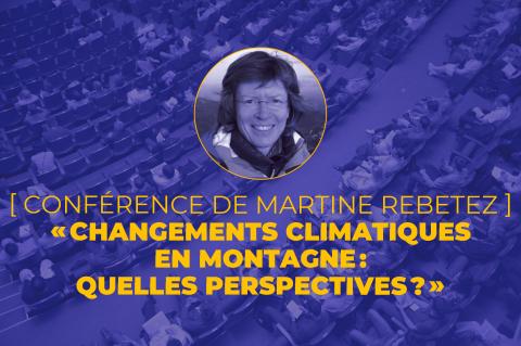 Conférence : Changements climatiques en montagne – Quelles perspectives ?