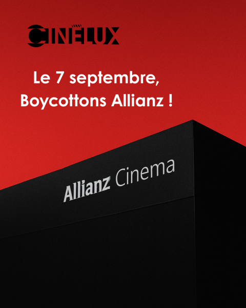 Boycott de la journée du cinéma sponsorisée par Allianz