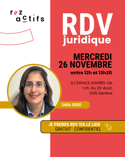 RDV EXPERT·E JURIDIQUE pour clôturer l’année l’esprit tranquille