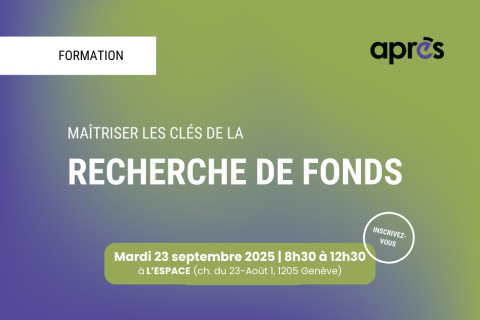 Formation en recherche de fonds