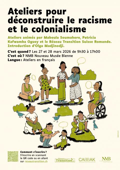 Ateliers pour déconstruire le racisme et le colonialisme