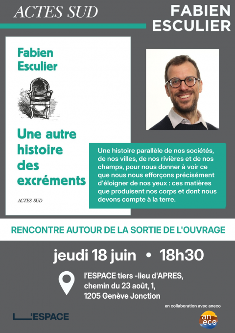 Conférence et discussion : Vers une agriculture résiliente grâce à nos excréments.