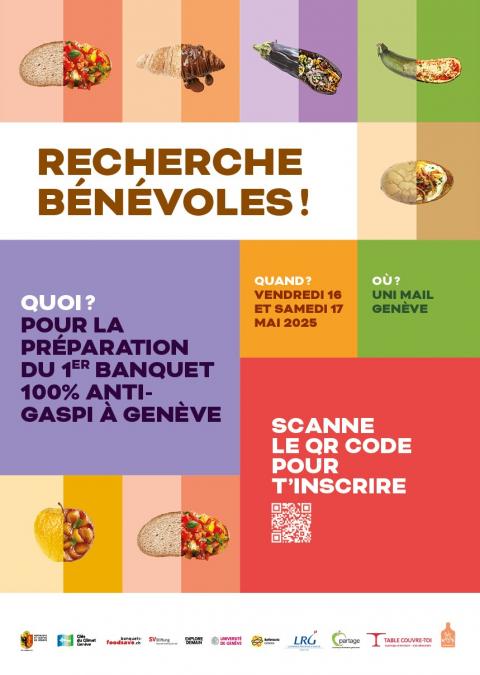Banquet Save Food Genève - Recherche de bénévoles