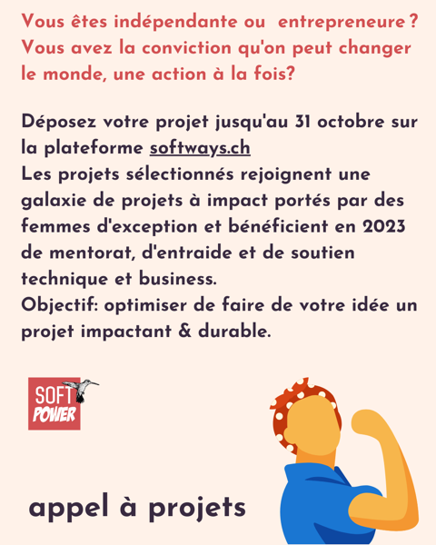 [APPEL A PROJET] Femme entrepreneure : cet appel à projet est pour vous !