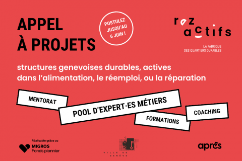 Appel à candidatures REZ ACTIFS - La fabrique des quartiers durables