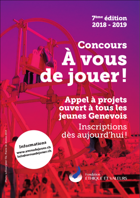 7ème édition du  Concours « à vous de jouer ! »