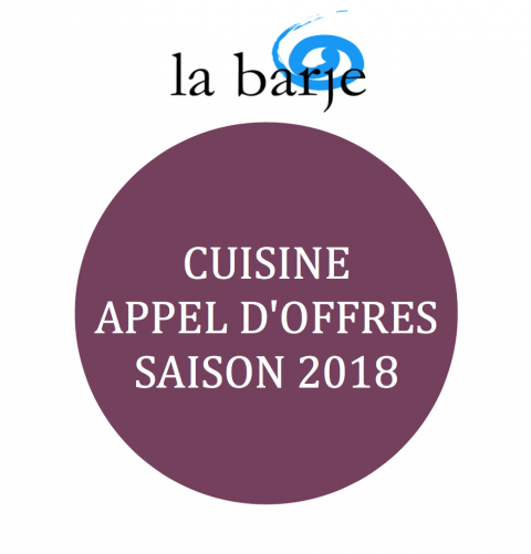 Appel d'offres - Cuisine pour les roulottes de la Barje