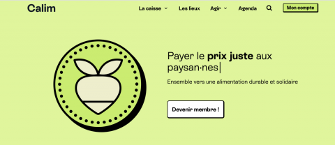 CALIM: de la monnaie Léman au Radis