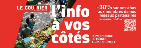 Le Courrier à vos côtés : -30% sur les abonnements pour les membres !