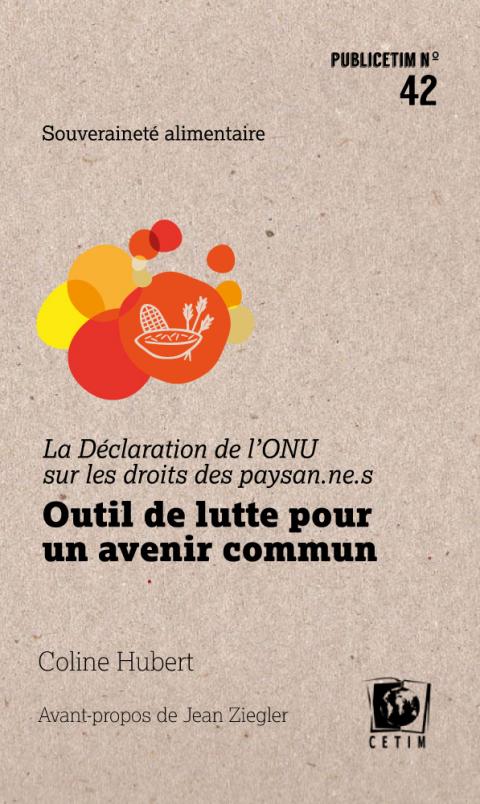 Le livre "La Déclaration de l’ONU sur les droits des paysan·ne·s"