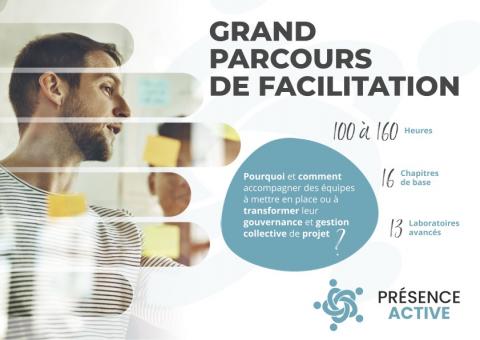 Réduction de 300CHF jusqu'au 5 février 2023 pour le 3 ème "Grand Parcours de Facilitation"