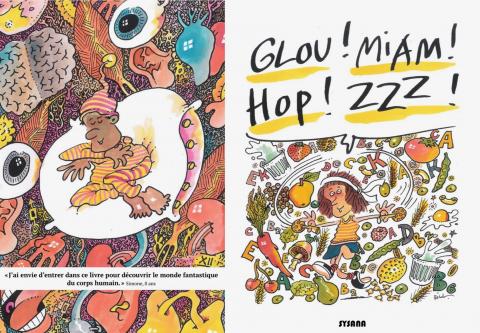 Glou! Miam! Hop! Zzz!: le nouveau livre santé Sysana raconté par les enfants de Genève 