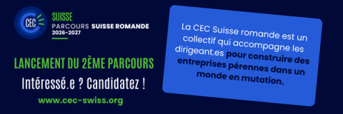 La CEC Suisse romande lance son 2ème parcours