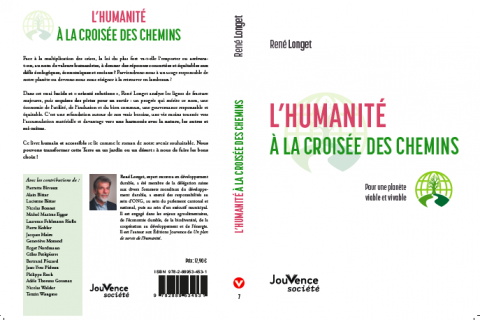 L'humanité à la croisée des chemins - nouveau livre de René Longet
