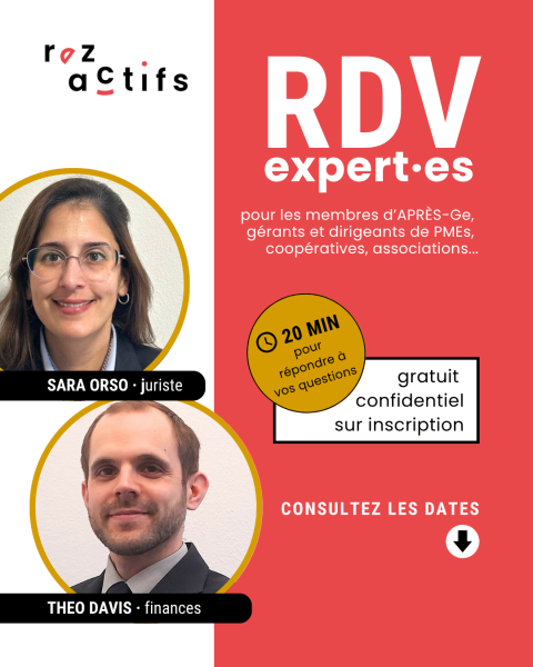 RDV EXPERT·ES : conseils gratuits pour sécuriser votre structure ESS
