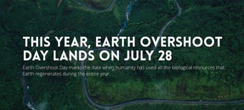 " Le jour du dépassement : ce 28 juillet marque le jour où nous avons déjà consommé toutes les ressources de la planète " - article de Novethic