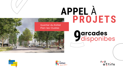 9 arcades commerciales disponibles au Rolliet, Plan-les-Ouates