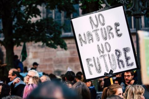 Action d’Extinction Rebellion contre la Fondation Ethos - article du Temps