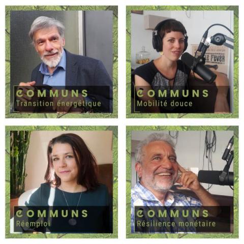 Retrouvez les 4 premiers épisodes du podcast "COMMUNS"
