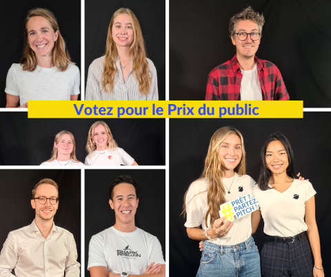 Prêt ? Partez, Pitch ! - Votez pour votre projet entrepreneurial favori 