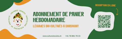 Abonnements de panier de légumes bio - Cultures Locales