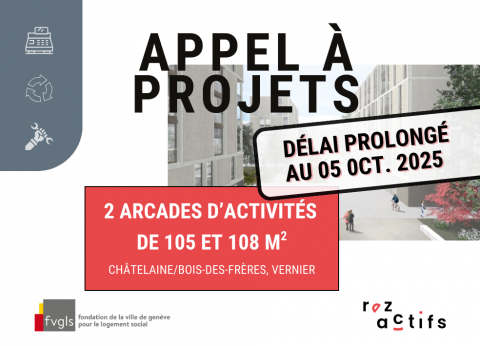 [Délai prolongé] 2 arcades à louer à Châtelaine/Bois-des-Frères - Vernier