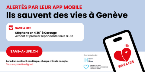 SAVE A LIFE, l’unique réseau solidaire de premiers répondants à Genève
